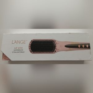 Like New in Box L'ange hairbrush straightener